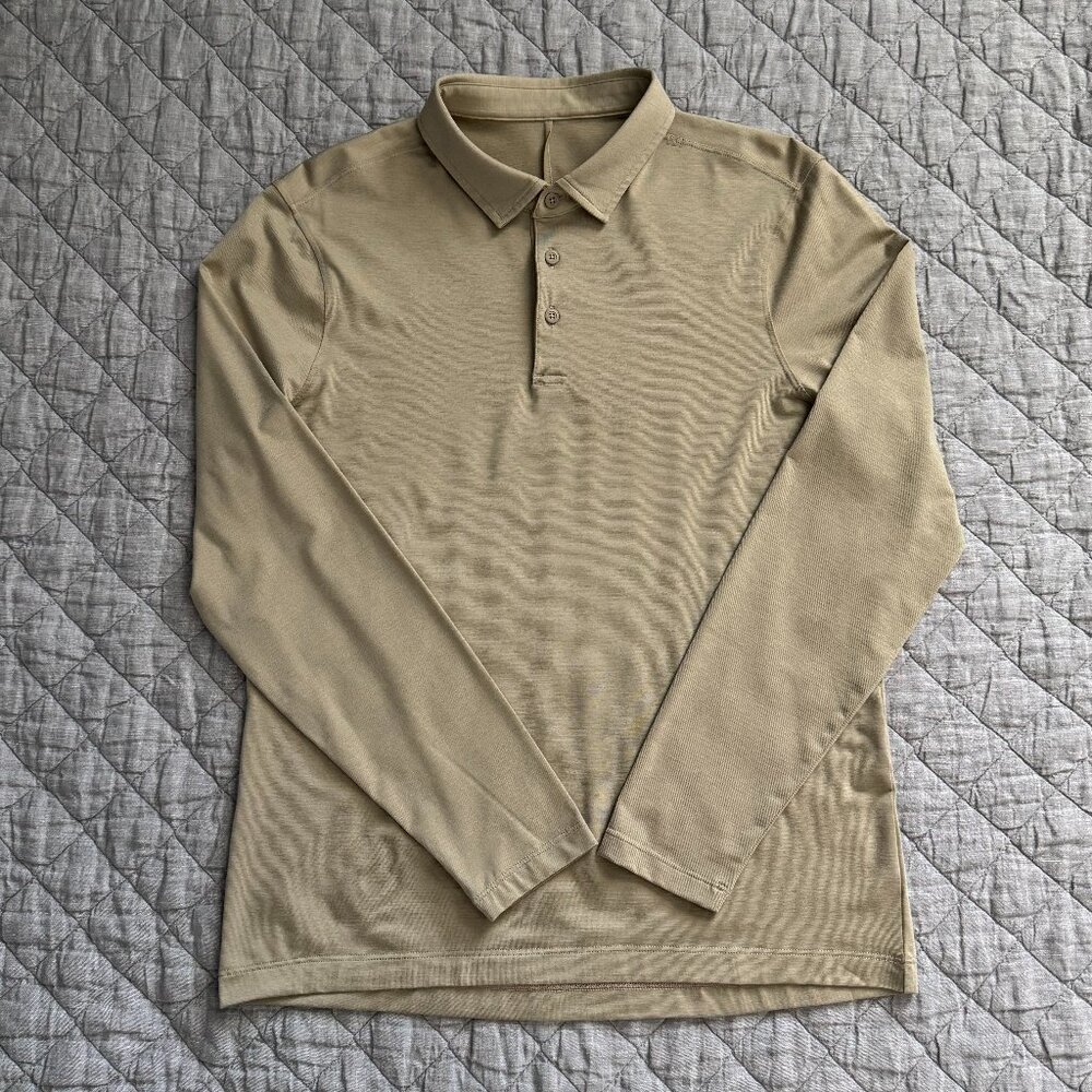 Lululemon Evolution Long-Sleeve Polo Shirt